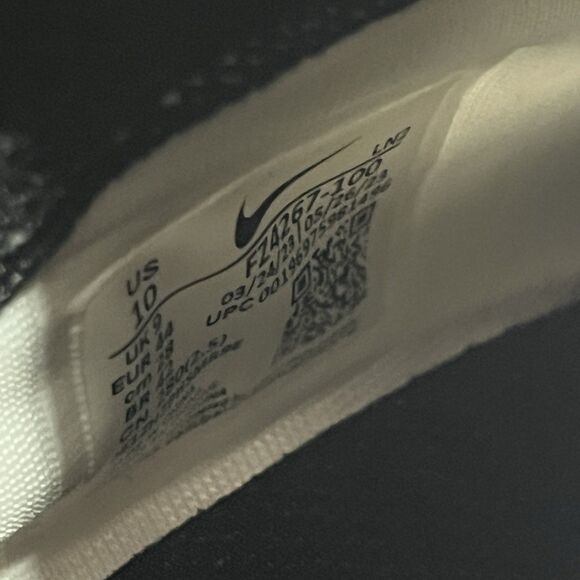 Nike Vapor Edge Pro 360 2 White Football FZ4267-100 Men's Size 10 - Picture 8 of 8